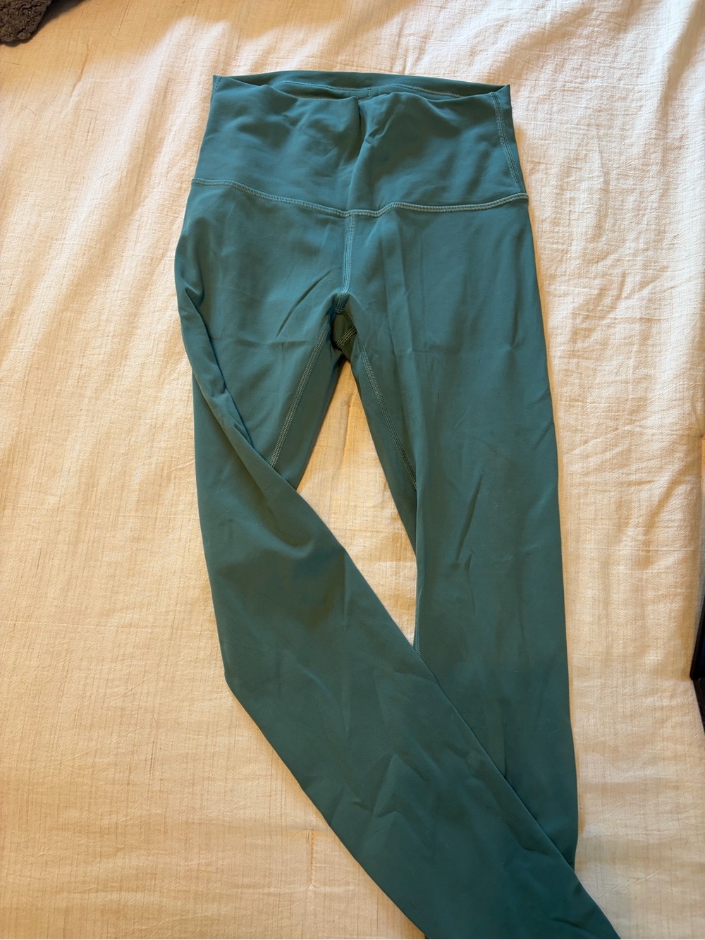 lululemon athletica High-Waist Leggings in sage green